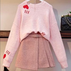 Sweater and Skirt Set!